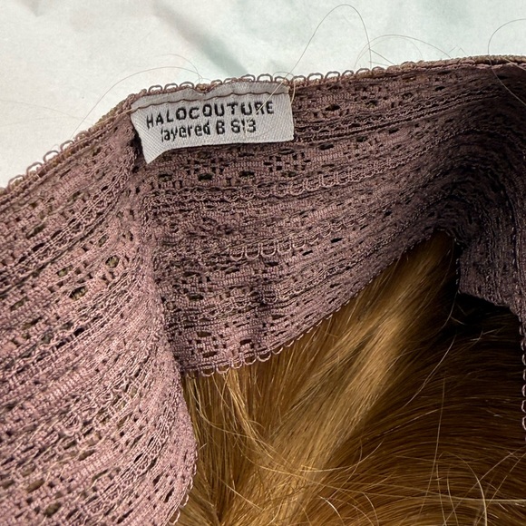 Halo couture 22" Layered Hair extension Balayage 100% Real Human Hair Color B613 - Picture 12 of 15